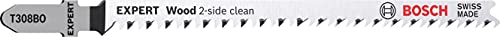 Bosch Expert ‘Wood 2-side clean’ T 308 BO Stichsägeblatt 25 Stk