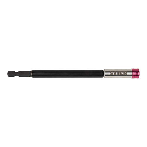 STIER quick-change bit holder 1/4'' 350 mm with magnetic guide sleeve