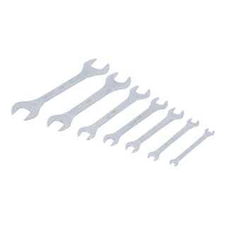 BGS Doppel-Maulschlüssel-Satz extra flach SW 6 - 23 mm 7 teilig