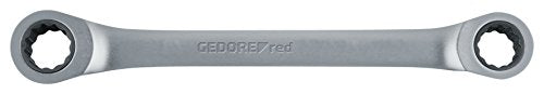 Gedore R07401011 Doppelringratschenschlüssel gerade SW10x11 mm