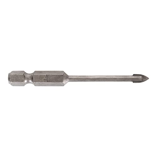STIER tile drill 4 mm size 1/4 inch bit HEX hexagon YG6X metal hardness value