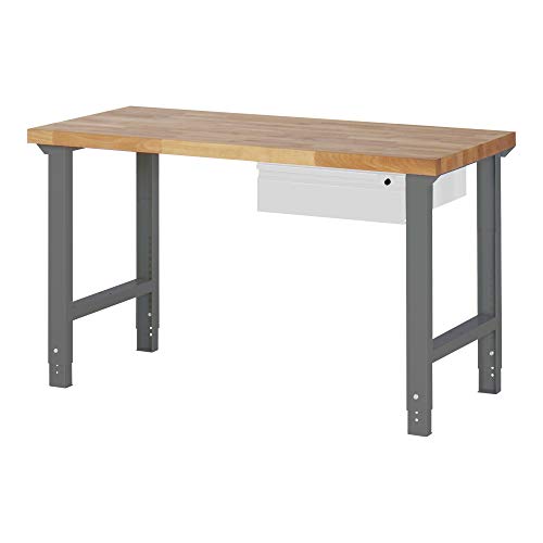 STIER Height-adjustable workbench Premium with 1 drawer