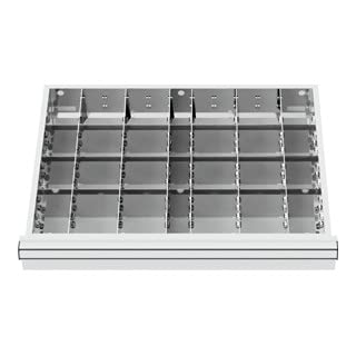 STIER Schubladeneinteilung Metalleinteilung BLH 150/175 mm Innenmaß 600x450 mm