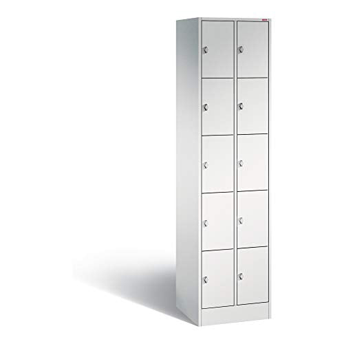 STIER Schließfachschrank mit 5 Fächern 1950x240x480mm