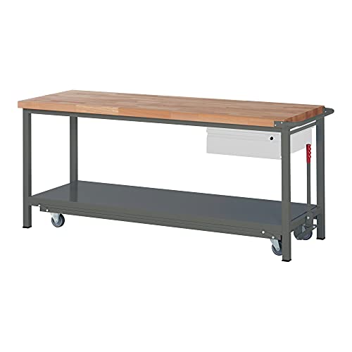 STIER Premium workbench with abs. chassis and 1 drawer WxDxH 2000x700x880