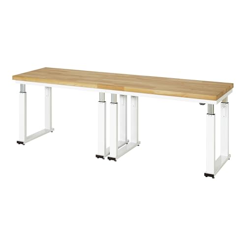 STIER Elektrisch Höhenverstellbare Werkbank Premium BxTxH 2500x700x740-1140 mm