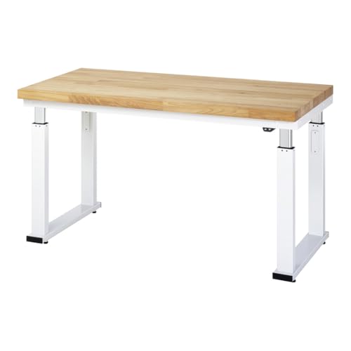 STIER Elektrisch Höhenverstellbare Werkbank Premium BxTxH 1500x700x740-1140 mm