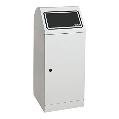 STIER Premium 70l recycling bin with receptacle