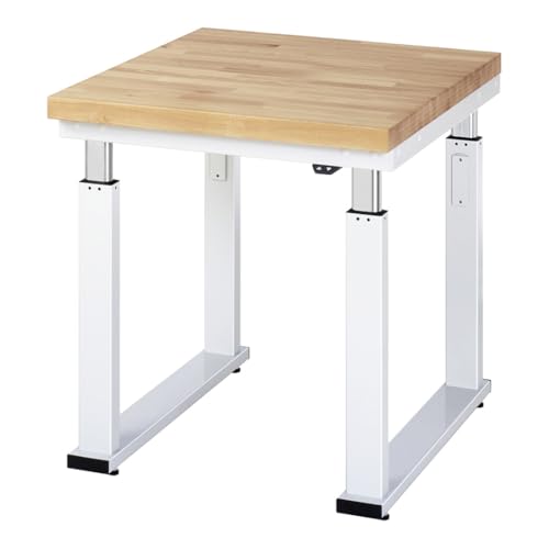 STIER Elektrisch Höhenverstellbare Werkbank Premium BxTxH 750x900x740-1140 mm
