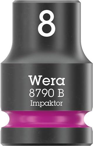 Wera Steckschlüsseleinsatz 8790 B Impaktor mit 3/8"-Antrieb, 8 x 30 mm