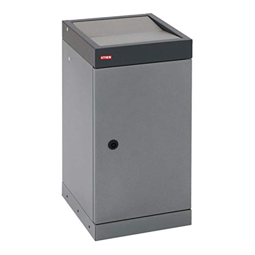 STIER Wertstoffsammler Premium 30l mit Schwingdeckel