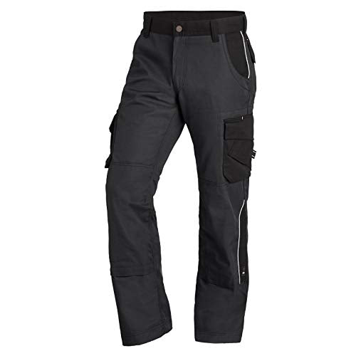 FHB BRUNO Arbeitshose Twill anthrazit-schwarz Gr. 48