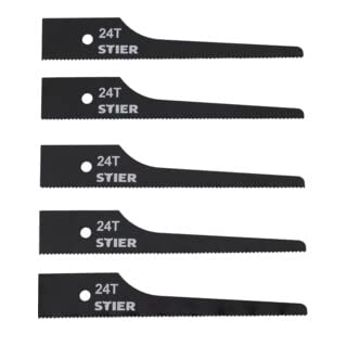 STIER Stichsägeblatt für STS-100 24 Zähne 5 Stk