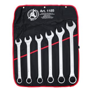 BGS Do it yourself Maul-Ringschlüssel-Satz XXL SW 34 - 50 mm 6-tlg.