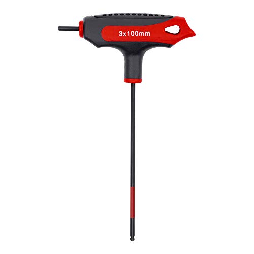 STIER T-handle screwdriver | 6KT | SW 2.5 mm | Can be used as a short or long handle | Optimal power transmission
