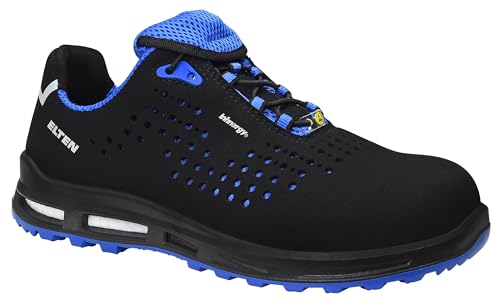 Elten Halbschuh schwarz / blau IMPULSE XXT blue Low ESD, S1, EU-Schuhgröße: 40