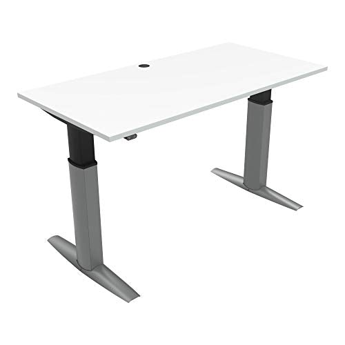 STIER Höhenverstellbarer Schreibtisch elektrisch ergonomisch div Größen u Farben