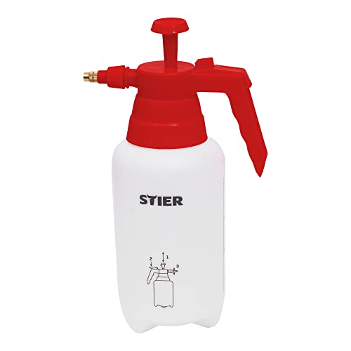 STIER Pumpsprühflasche für Reiniger oder Wasser 1 L unbeschriftet leer