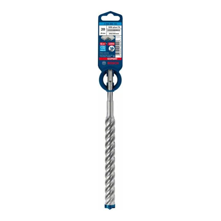 Bosch Hartmetall-Hammerbohrer EXPERT„7X“ SDS-plus,⌀xganze Länge: 20X250mm