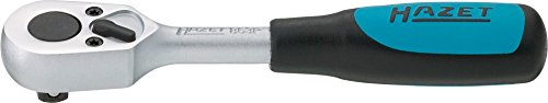 HAZET Umschaltknarre 863P Vierkant massiv 6,3 mm (1/4")