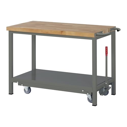 STIER Werkbank Premium mit abs. Fahrgestell