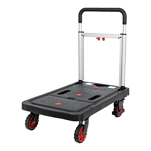 STIER Plattformwagen Rollwagen vollständig klappbar Tragkraft 137 kg 680 x 410 x