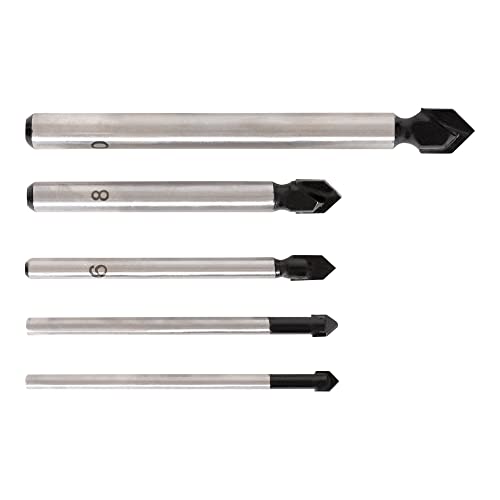 STIER tile drill set 5-piece cylindrical shank round shank high-quality