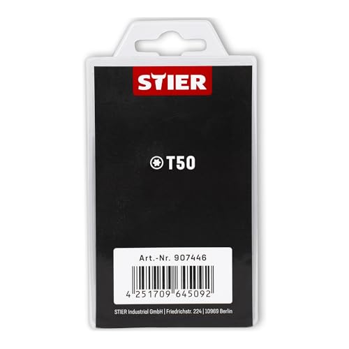 STIER TORX® bit bulk pack T50