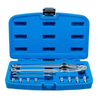 BGS Stirnlochschlüssel-Satz verstellbar Ø 2,5 - 9 mm