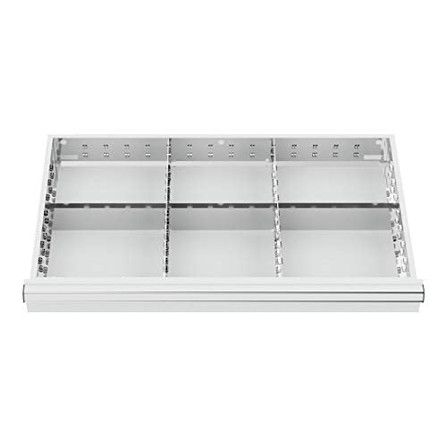 STIER Schubladeneinteilung Metalleinteilung BLH 150/175 mm Innenmaß 800x450 mm 6