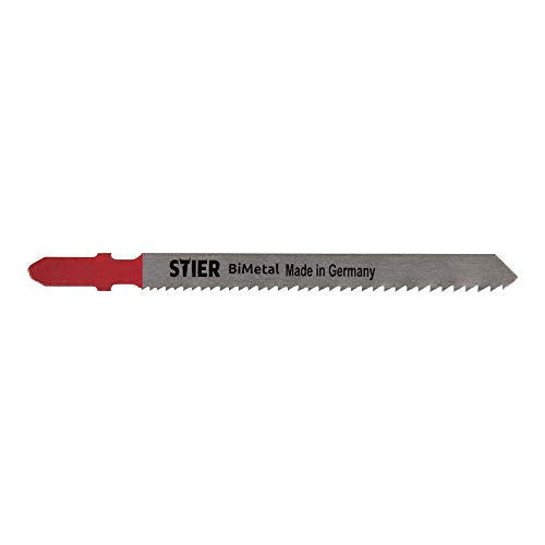 STIER Stichsägeblatt ST 75/1,2-2,5/1 Metall für dünne Bleche Rohre Profile 1,2mm