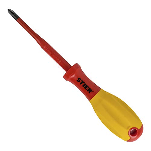 STIER Pozidriv-Schraubendreher slimVDE+ Schraubenzieher PZ 1 oder PZ 2
