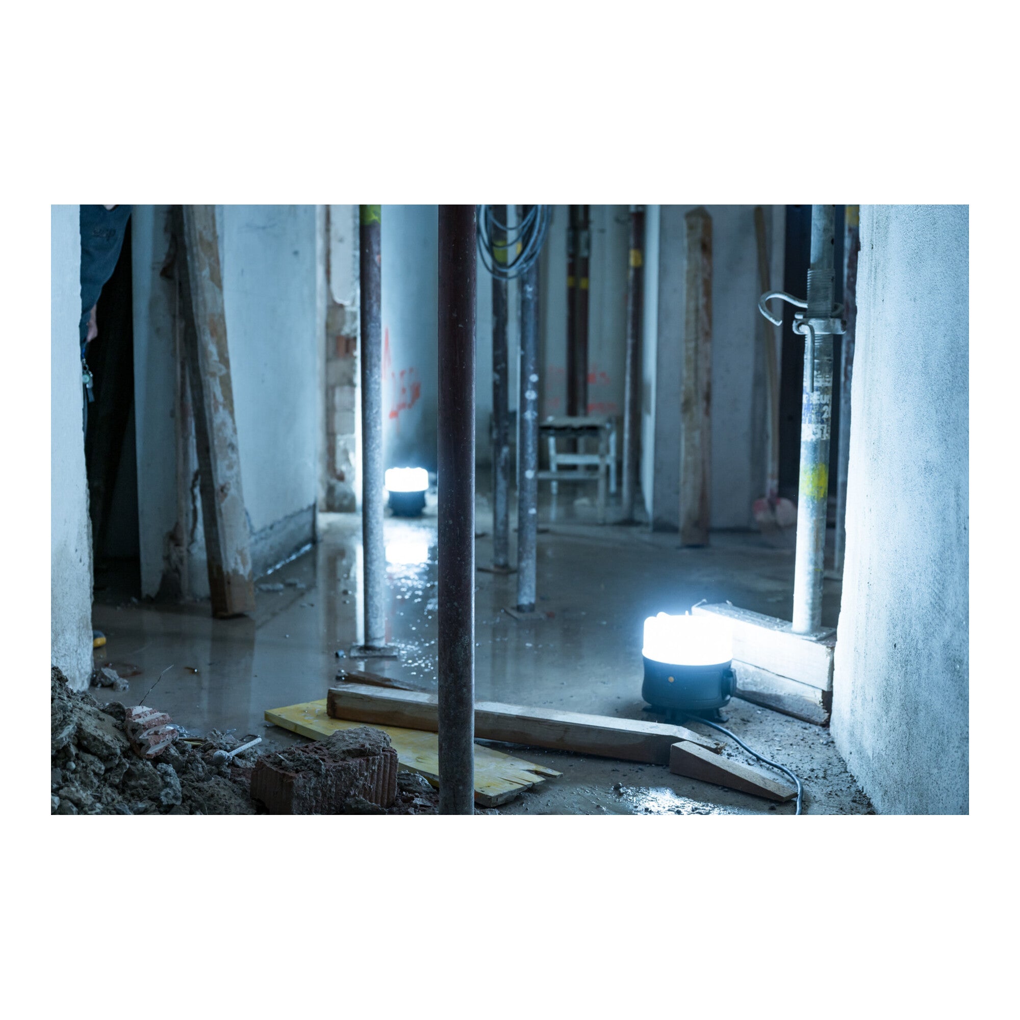 360° LED Akku Baustrahler BF 3000 MA 3000lm, IP54