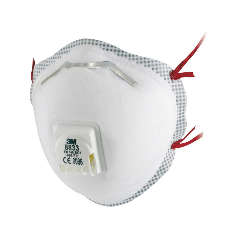 3M Atemschutzmaske 8833, FFP3 R D 10 Stk