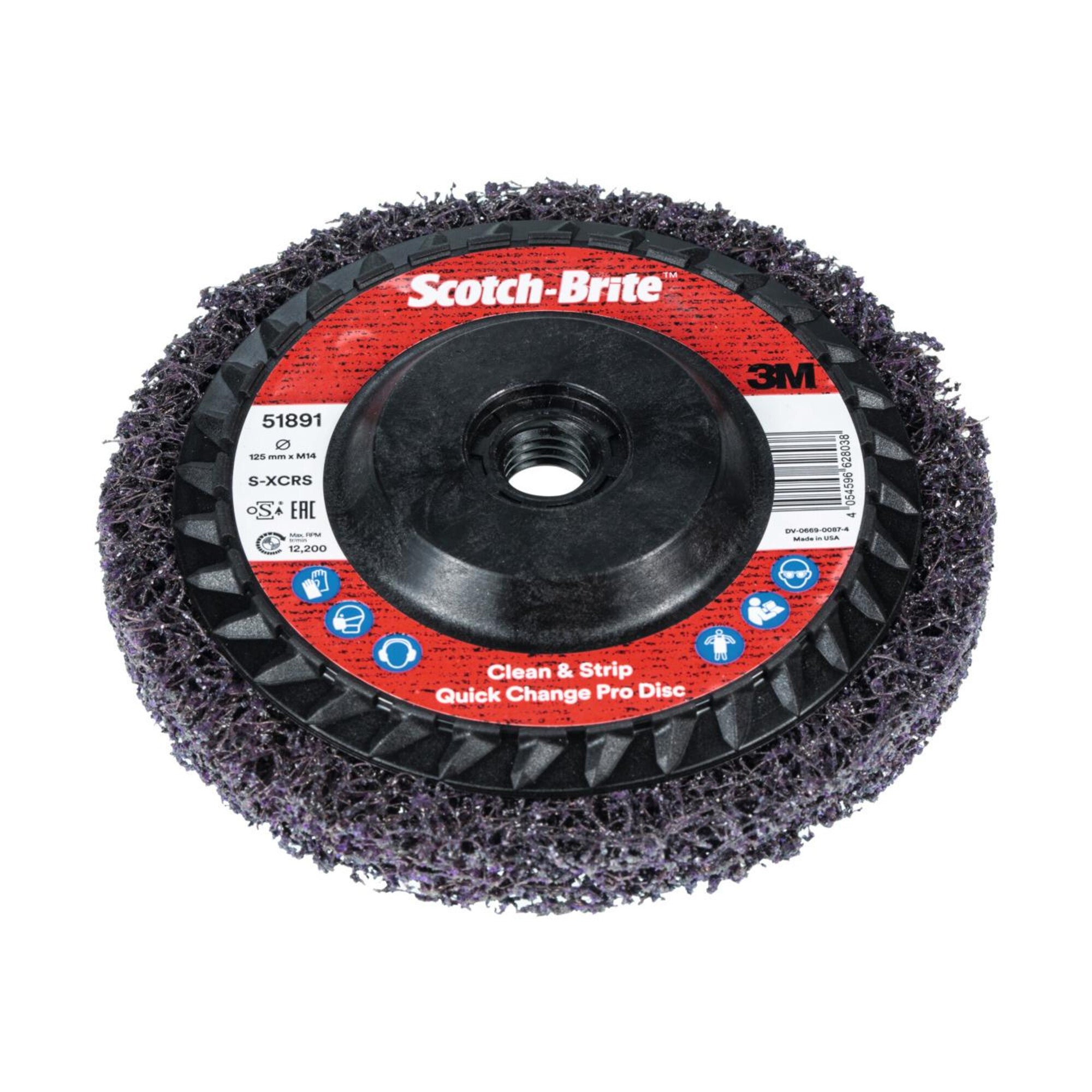 3M Grobreinigungsscheibe (SiC), XT-RD PRO, Scheiben-⌀ 125 mm