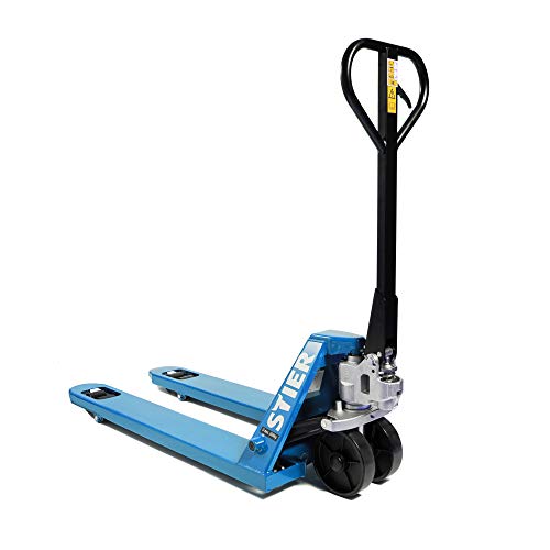 STIER pallet truck 2t to 2.5t hand pallet truck forklift truck nylon rollers various versions