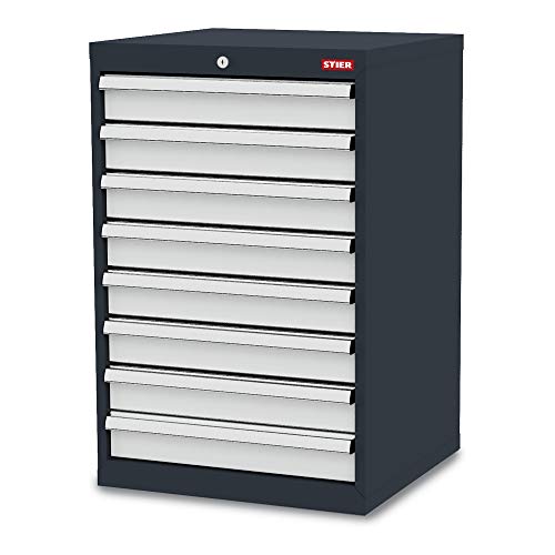 STIER Schubladenschrank mit 8 Schubladen BxTxH 900x575x920 mm