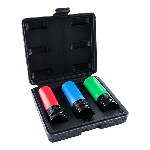 STIER power socket wrench set drive 1/2 inch sockets protective sockets 3-piece SW
