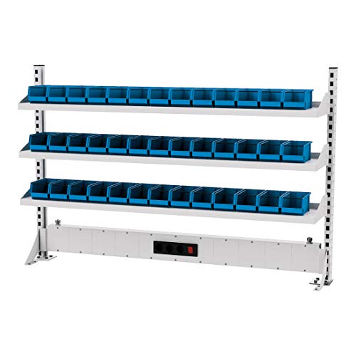 STIER multi-wall structure WxH 1500x950 mm 3 shelves