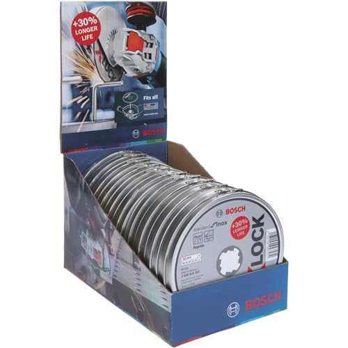 Bosch Trennscheibe X-LOCK gerade Standard for Inox WA 60 T BF 125 x 1 mm 10 Stk