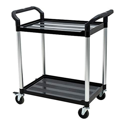 STIER Servierwagen Etagenwagen Schiebewagen schwarz Schiebegriffe diverse Größen