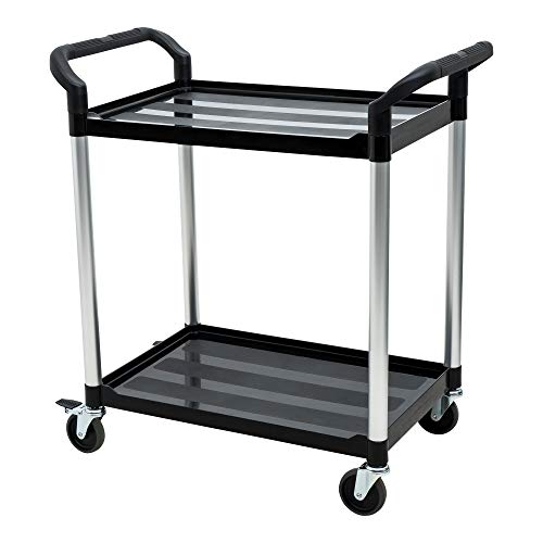 STIER Servierwagen Etagenwagen Schiebewagen schwarz Schiebegriffe diverse Größen