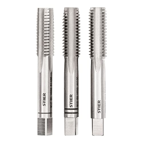 STIER Handgewindebohrer Satz 3-teilig Vor- Mittel- und Fertigschneider