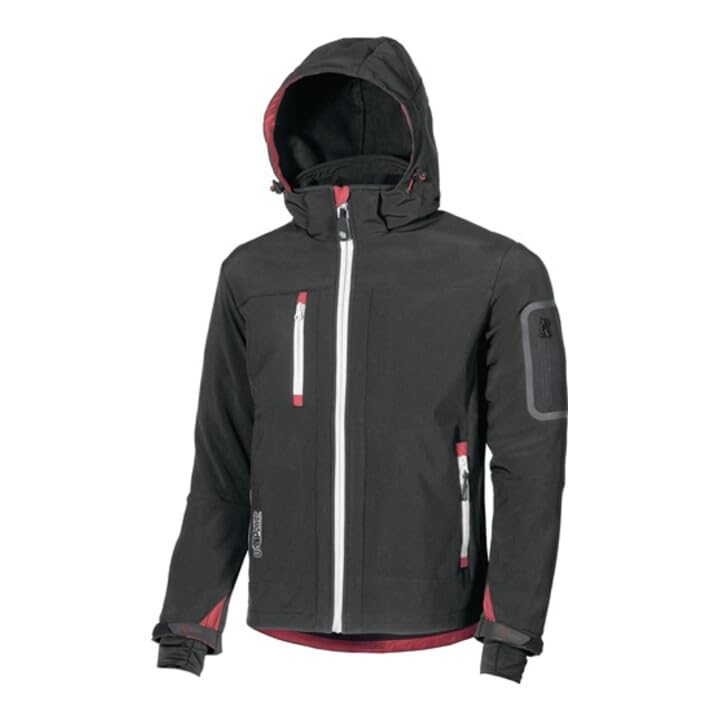 UPower Softshelljacke Metropolis Gr.L schwarz/carbon EN 340-1