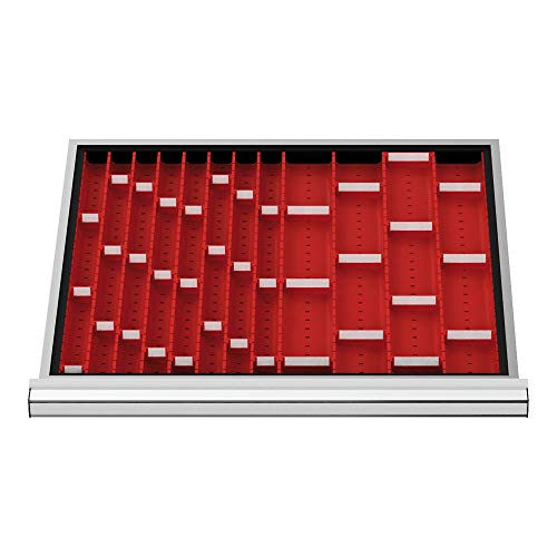 STIER drawer divider, recessed panels BLH 50 mm, internal dimensions 600x450 mm, 6 MP
