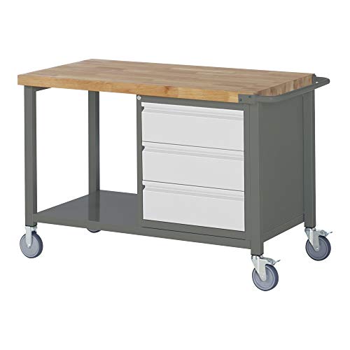 STIER Mobile Workbench Premium with 3 drawers