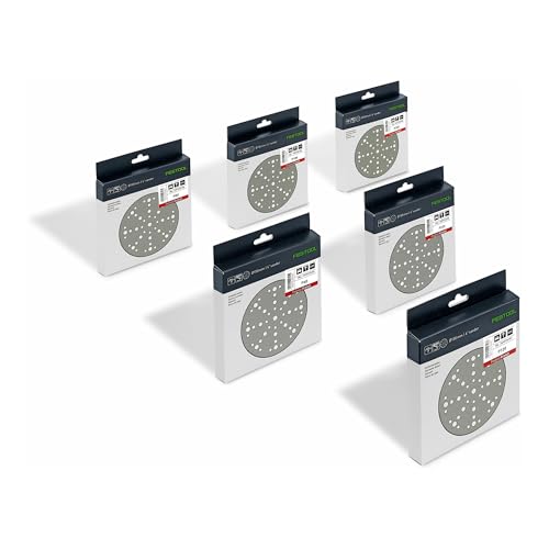 Festool Schleifscheibe STF D150/48 GR-Set Granat