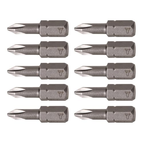 STIER Phillips-Bit PH 1 | PH 3 Form C 6,3 Länge 25 mm 10er Pack 10 Stk