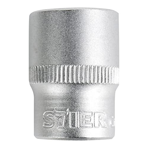 STIER Sechskant-Steckschlüsseleinsatz Antrieb 1/4" 3/8" 1/2" mit SW 4 bis 32 mm
