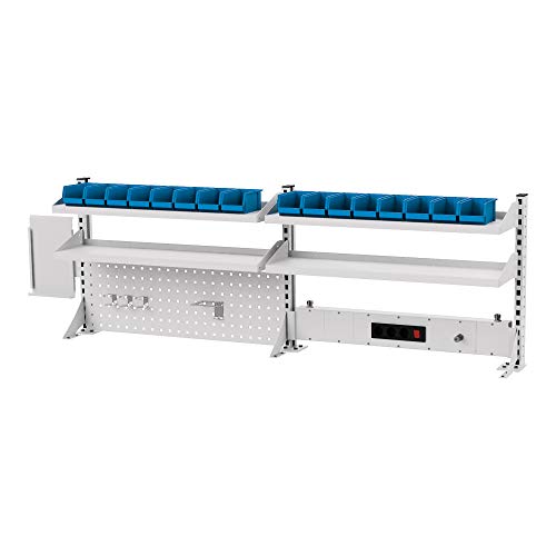 STIER multi-wall construction WxH 2000x650 mm 1 perforated wall